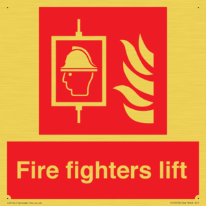 Fire fighters lift